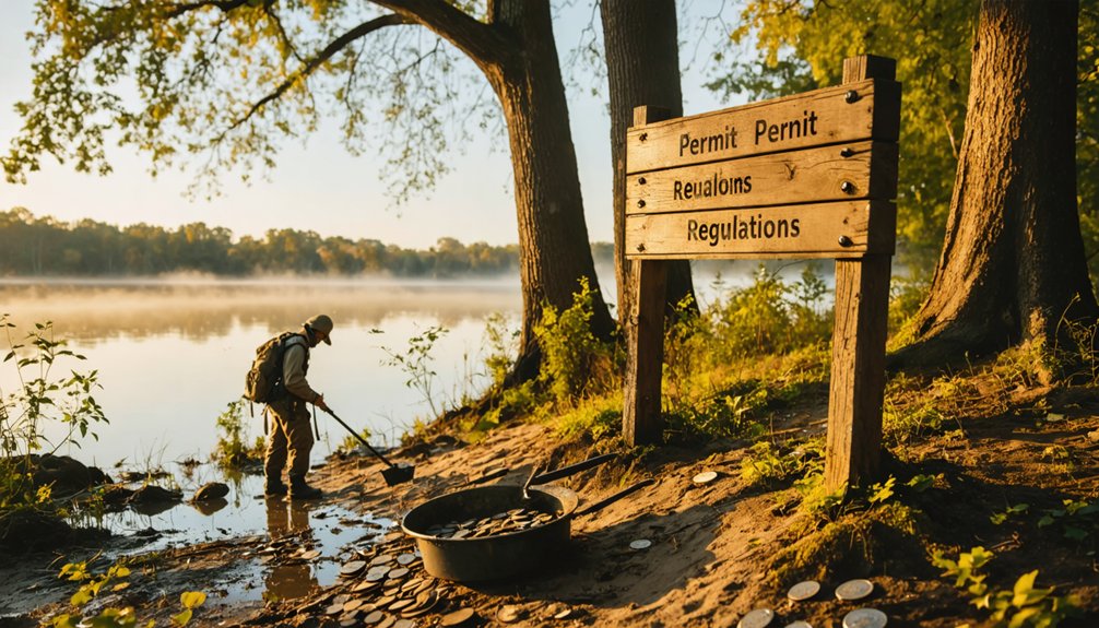 ozark parks metal detecting rules