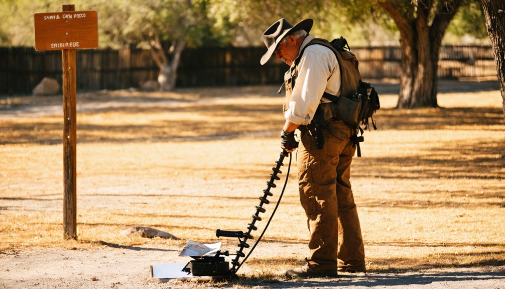 pecos parks metal detecting permit