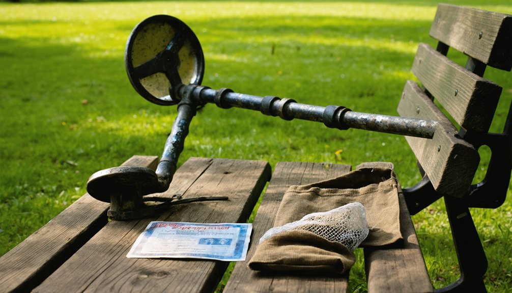 permitted metal detecting tools