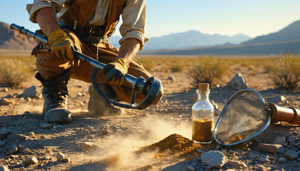 precise sluicing for fine gold