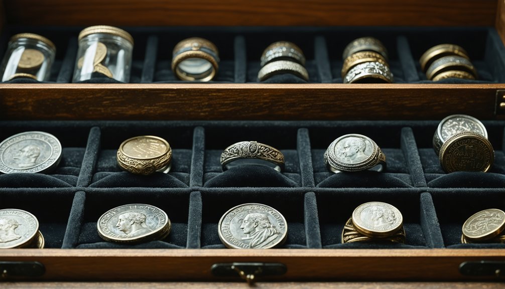 proper storage for finds