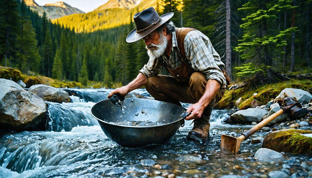 prospecting for mountain gold