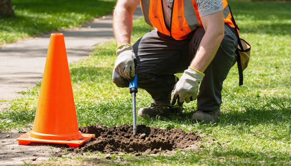 public metal detecting safety