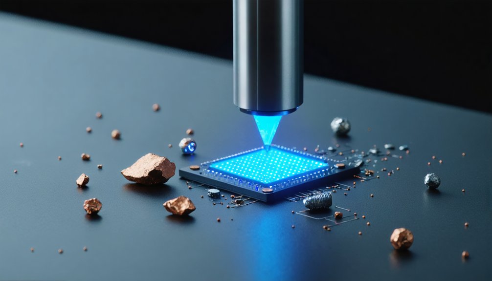 range and particle size