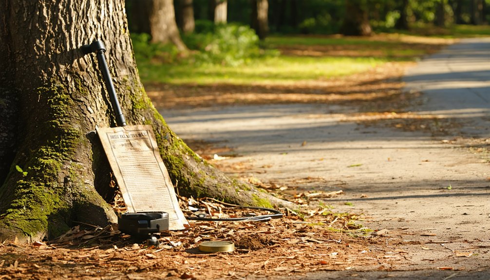 ravenel metal detecting regulations