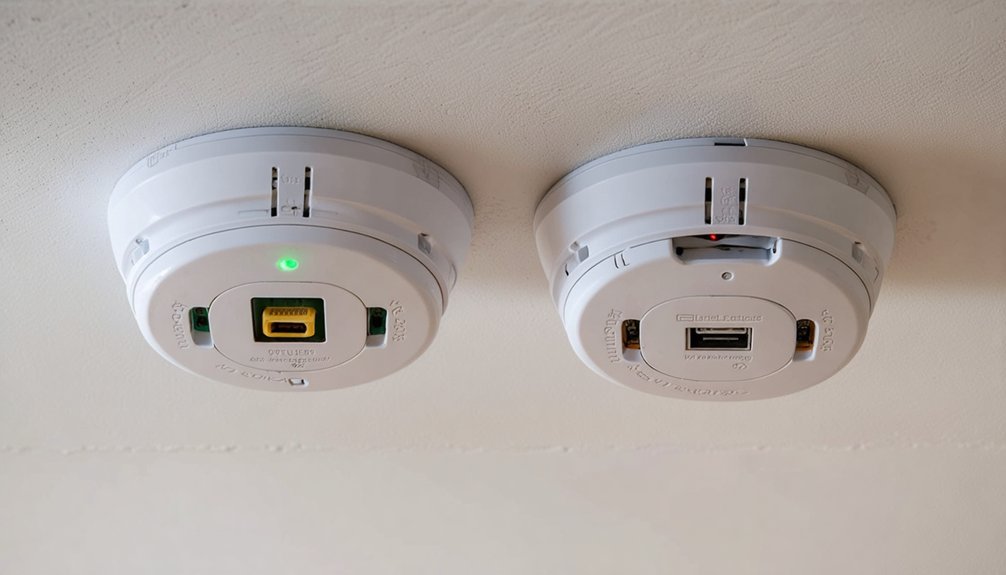 rechargeable versus replaceable detectors