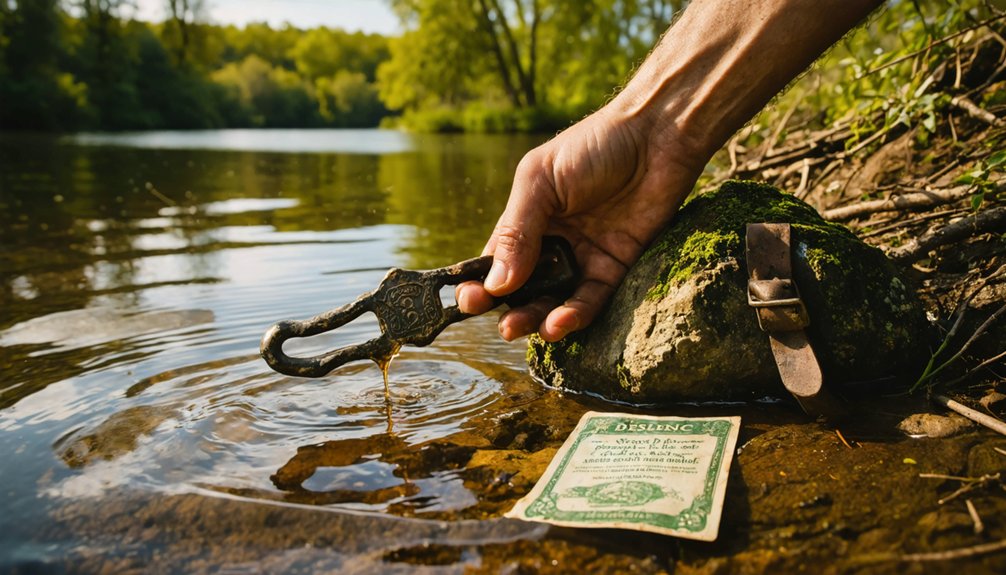 report found artifacts immediately