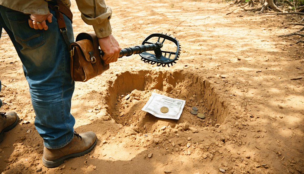 report significant archaeological finds