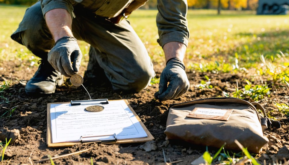 report significant finds promptly