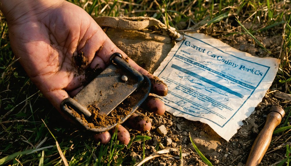 report significant metal finds