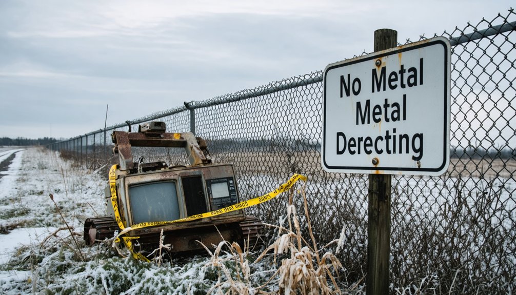 respect metal detecting boundaries