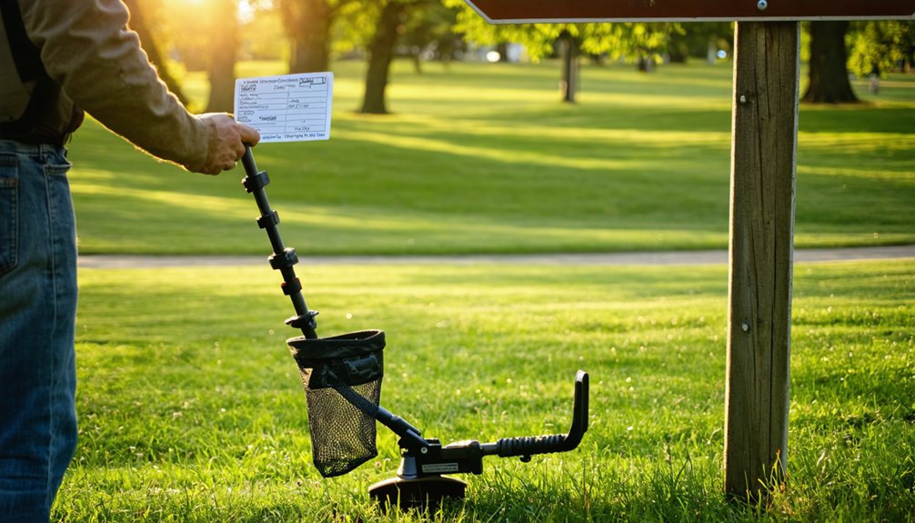 rockford metal detecting permit