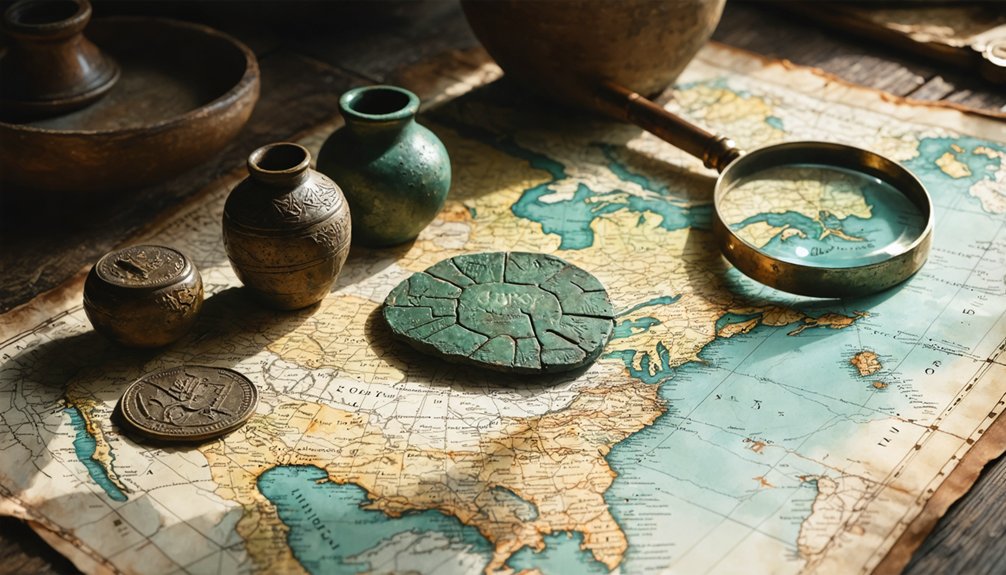 roman artifacts discovered america