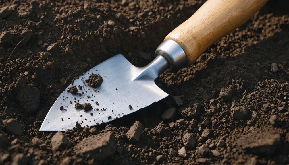 rust resistant trowels for detecting