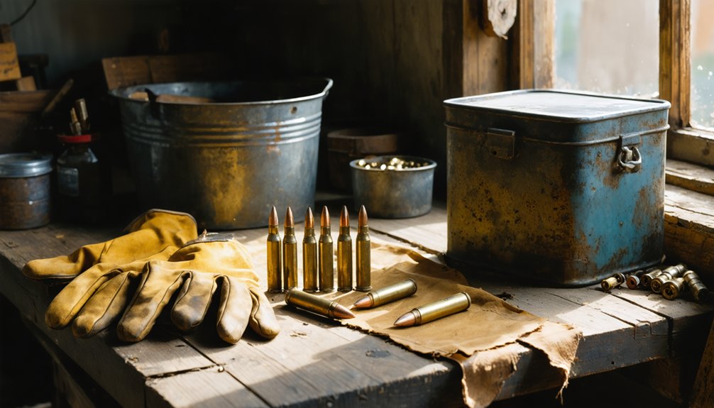 safe old ammunition handling