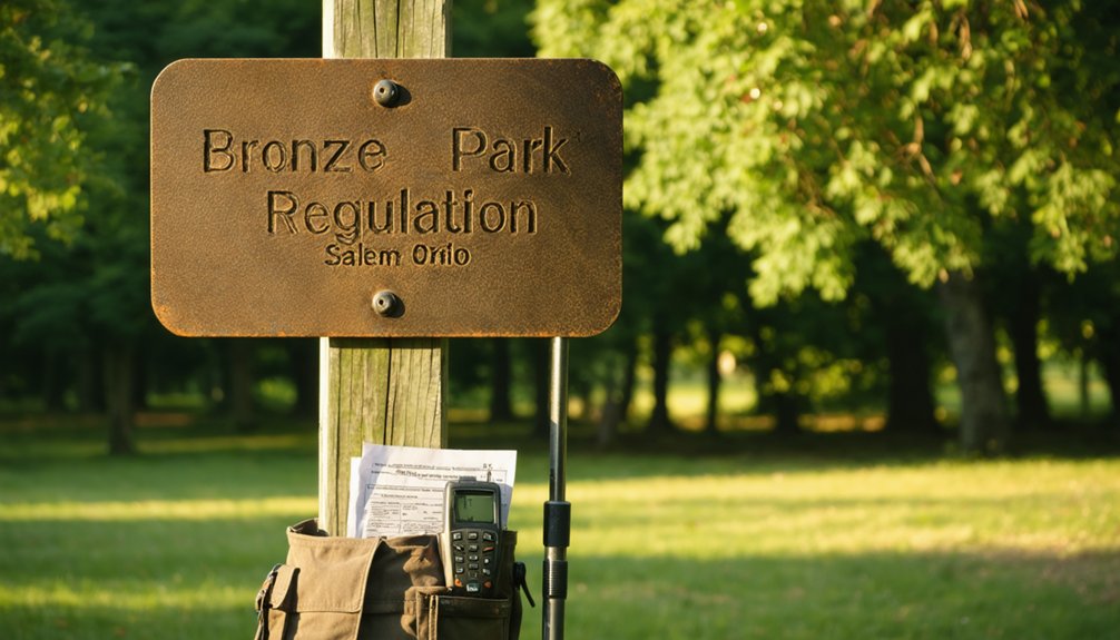 salem parks metal detecting rules