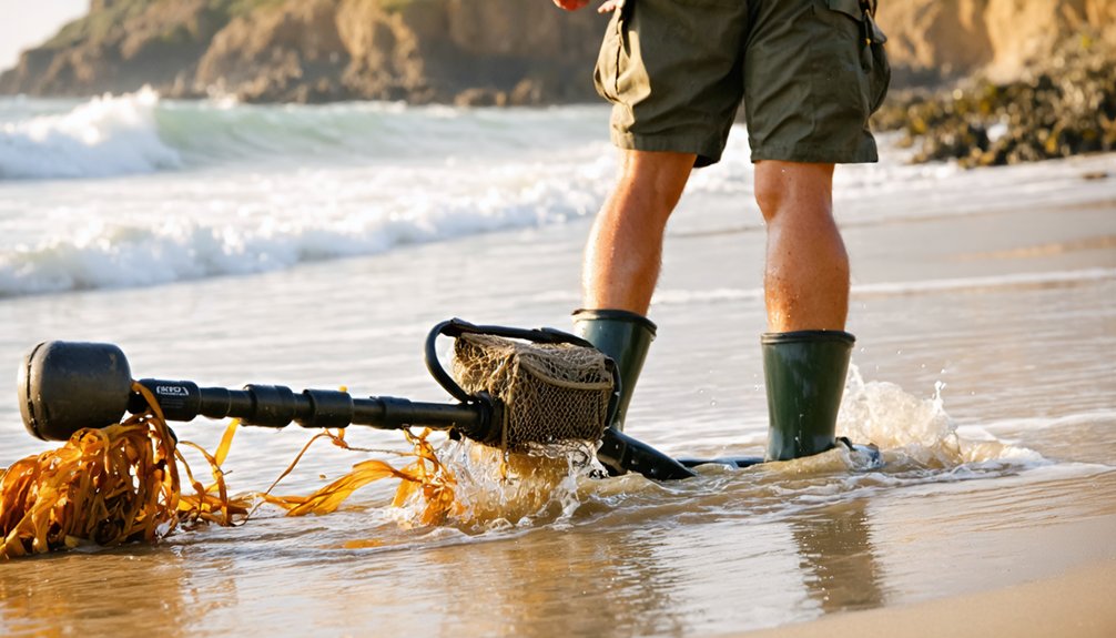 saltwater beach detection gear