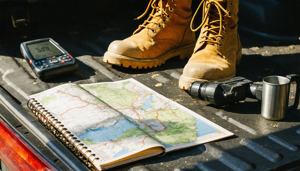 scout legal detecting spots