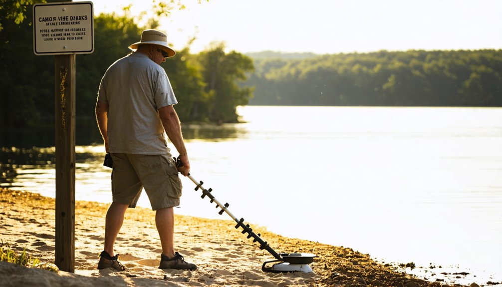 seasonal detecting beach hours