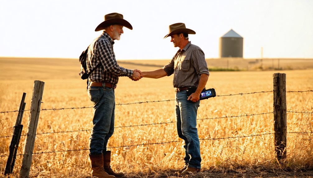 secure landowner permission first