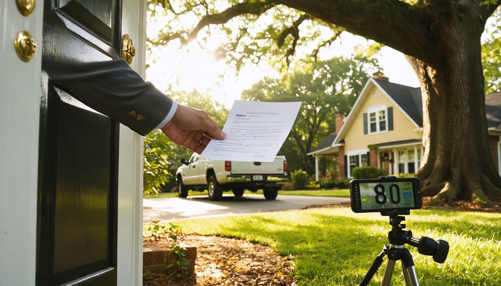 secure written landowner permission