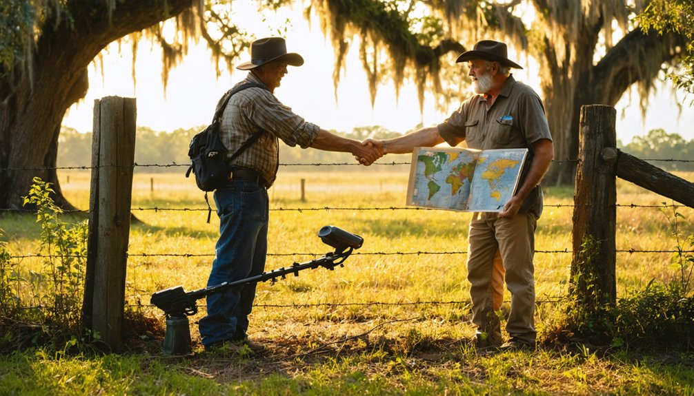 secure written permission first