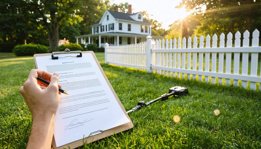 secure written property permission