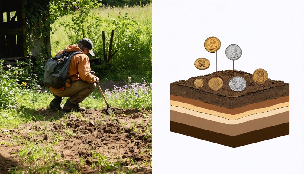 soil type affects target depth