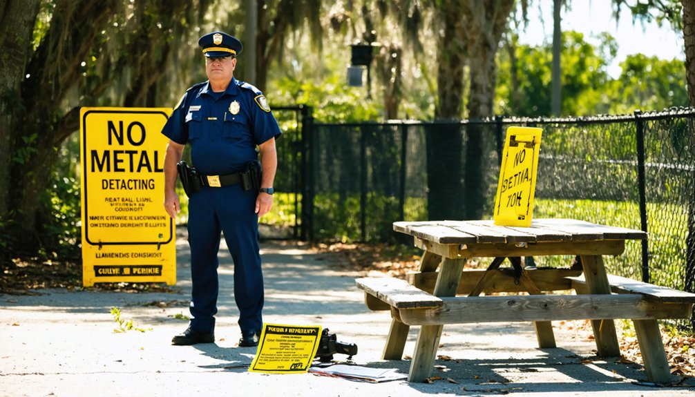 strict metal detecting regulations