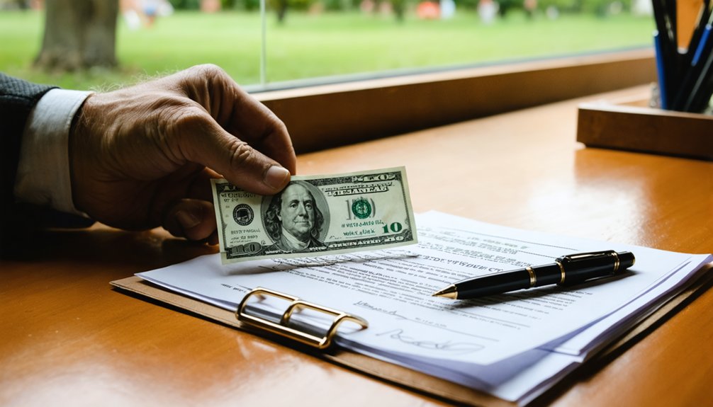 submit waiver pay fee