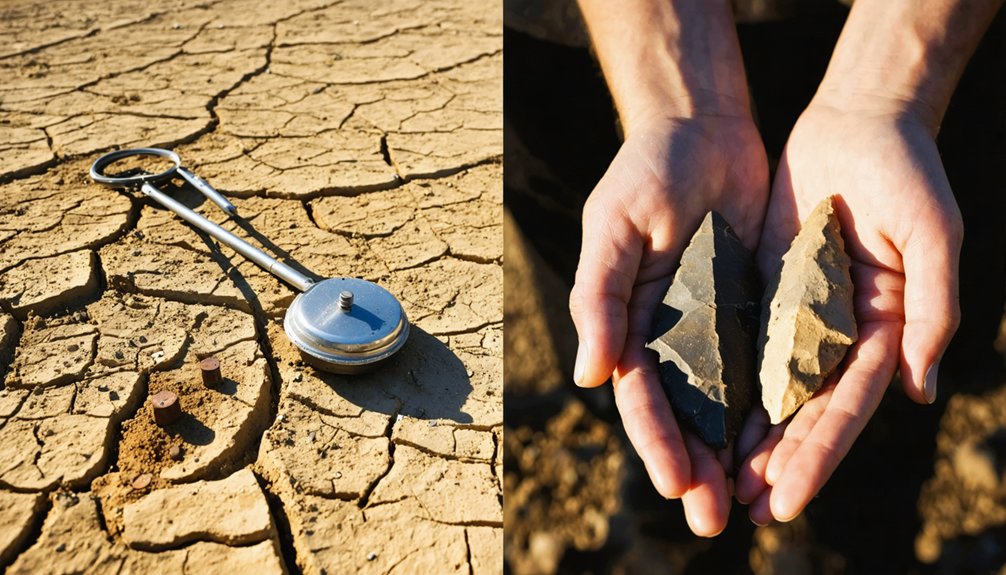 surface hunting finds arrowheads