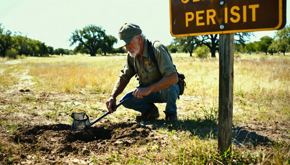 texas metal detecting regulations
