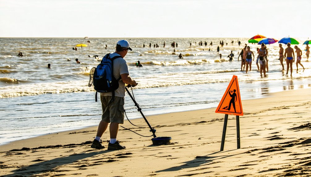treasure hunting at virginia beach