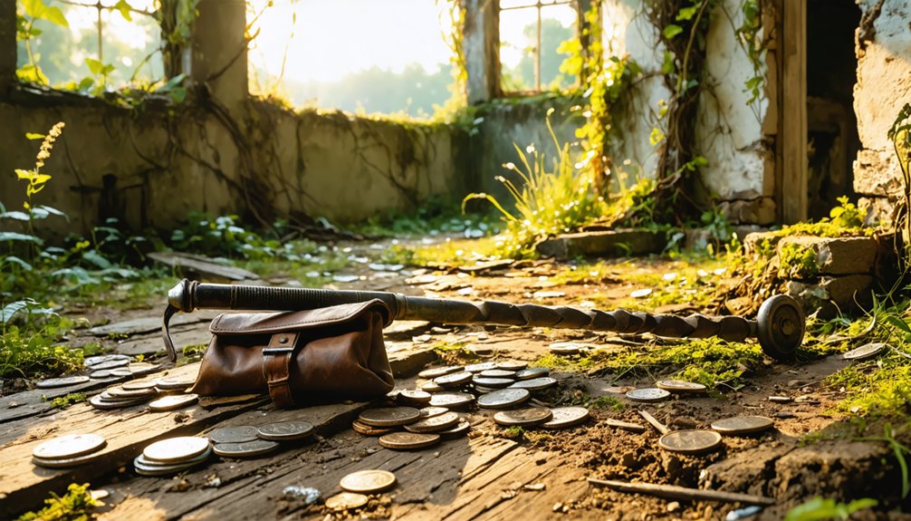 treasure hunting historic sites