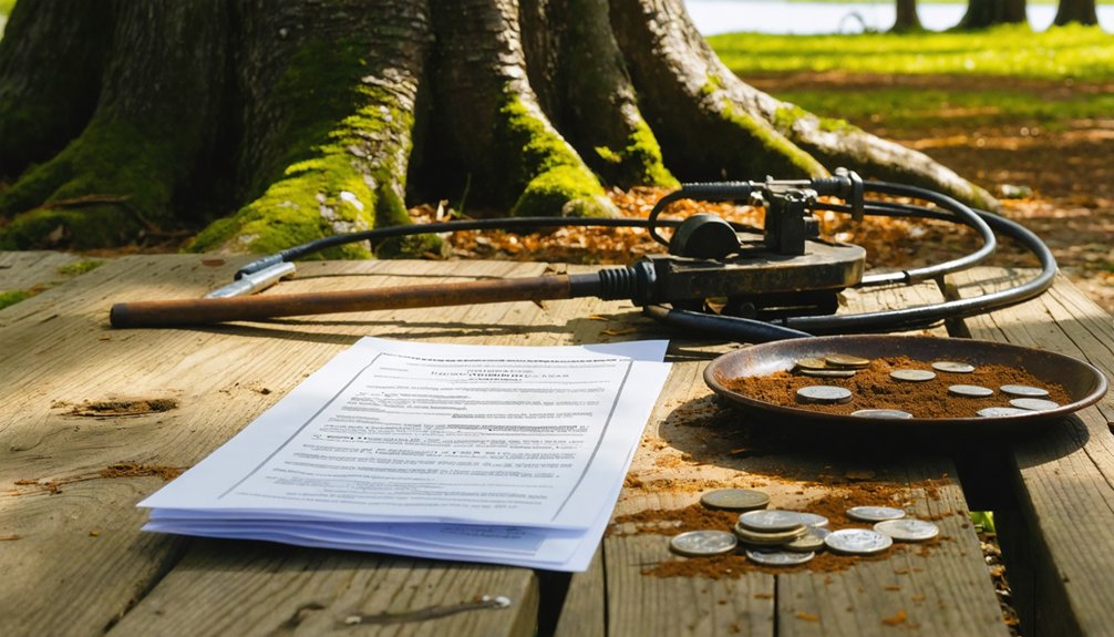 treasure hunting in franklin