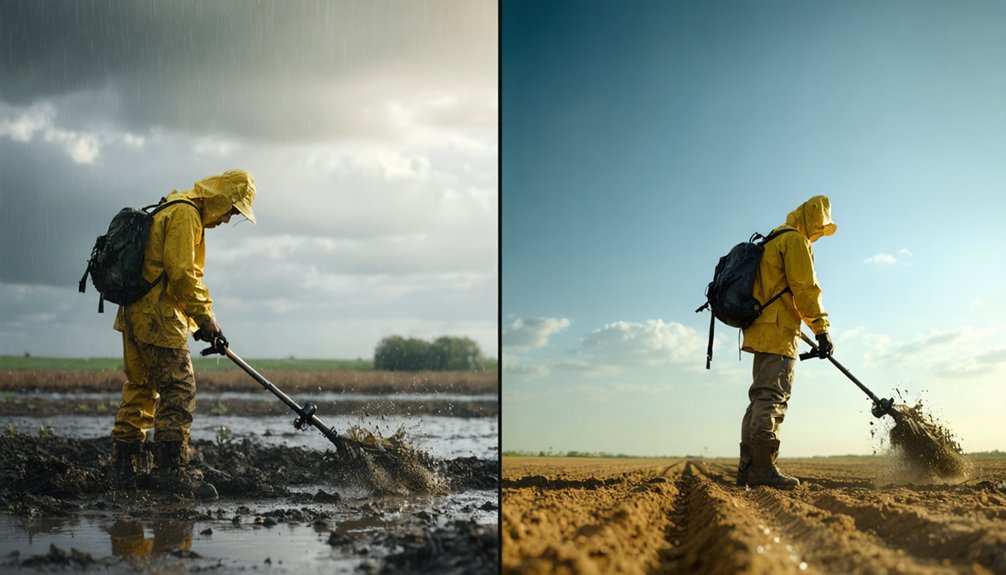 tune detector for rain