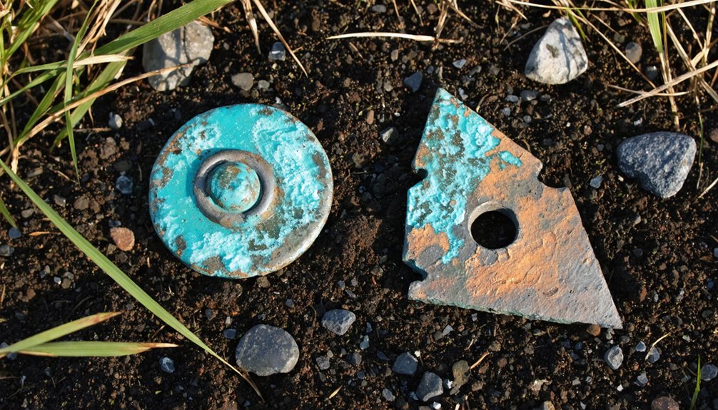 viking artifacts corrosion processes