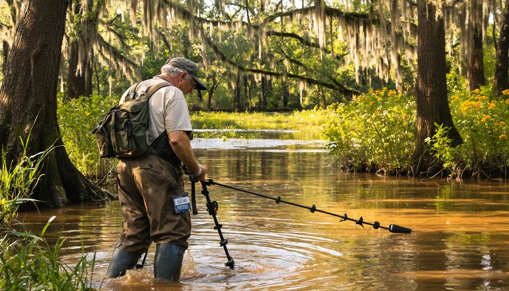 water metal detecting guidelines