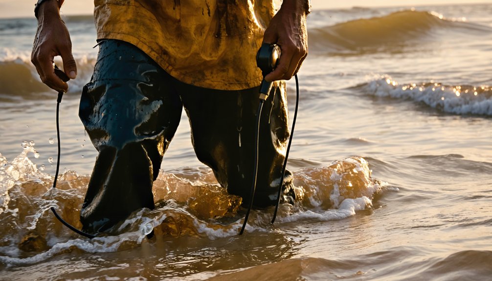 waterproof headphones for detecting