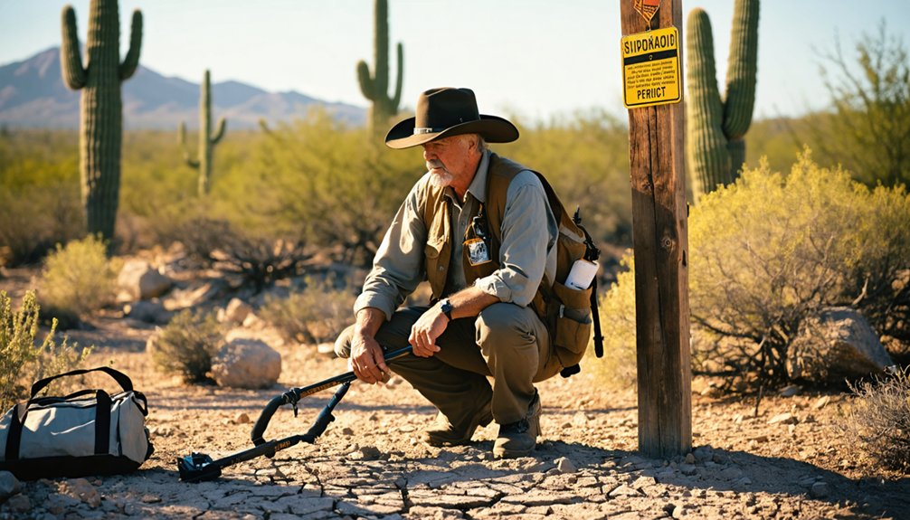 arpa restrictions on metal detecting