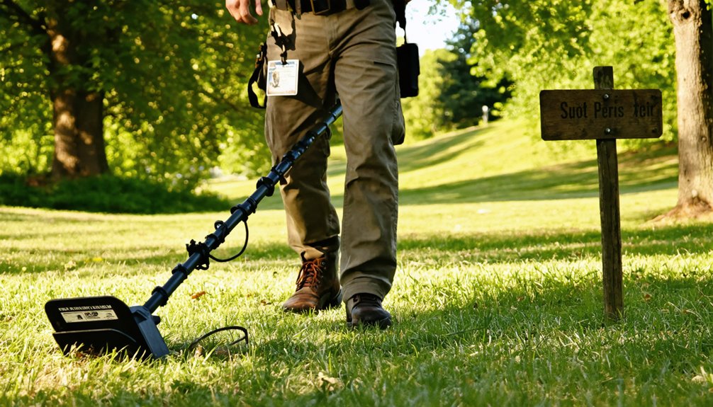 cary metal detecting regulations