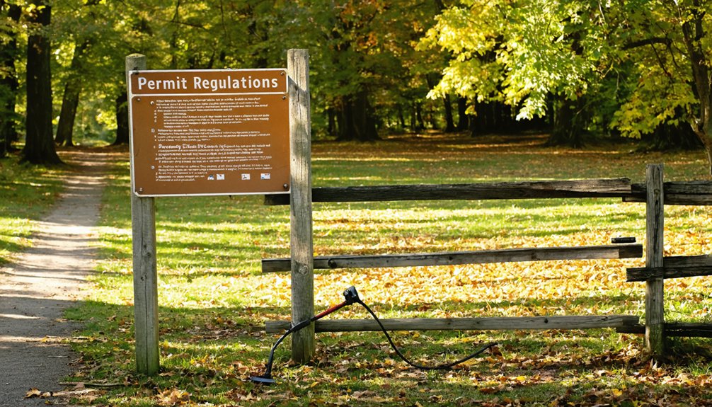 check local metal detecting rules