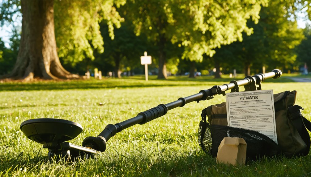 coldwater metal detecting regulations