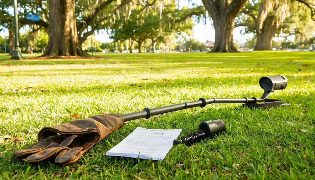 colleyville metal detecting regulations
