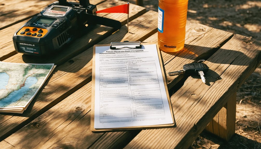 compliance checklist for outings