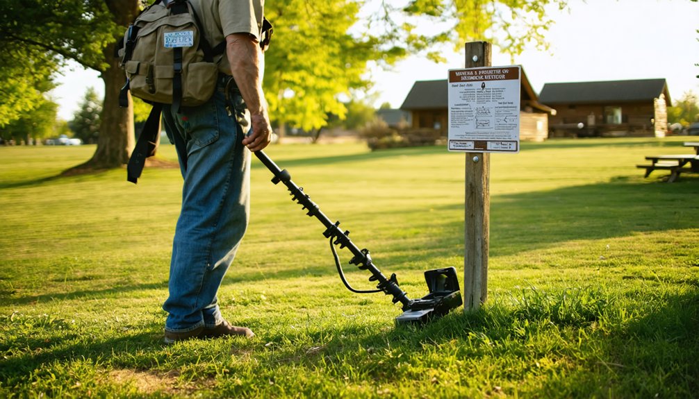 county specific metal detecting rules