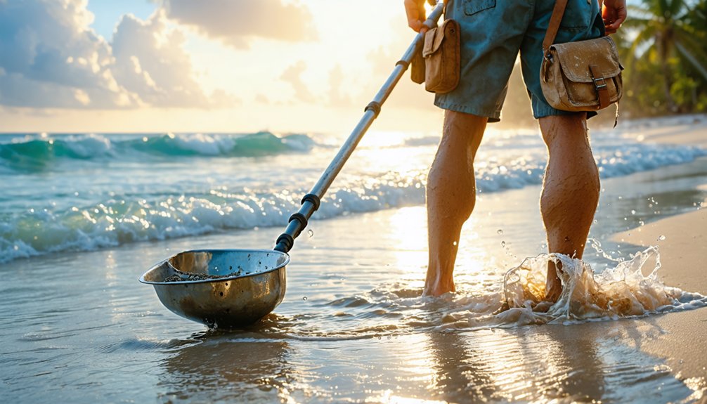 essential beach detecting gear