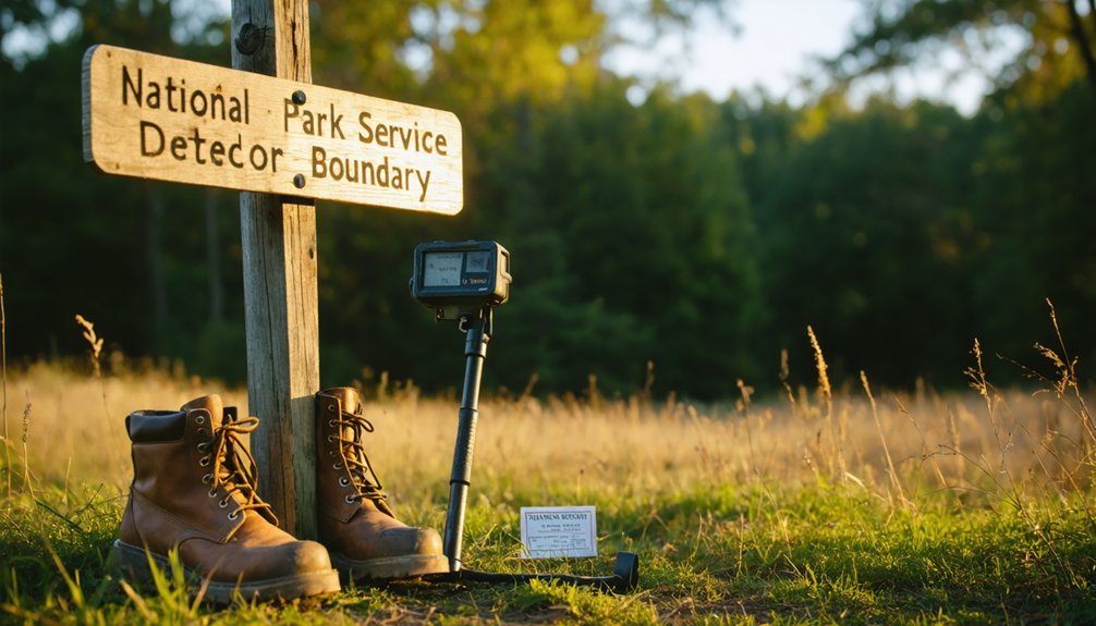 federal land metal detecting restrictions