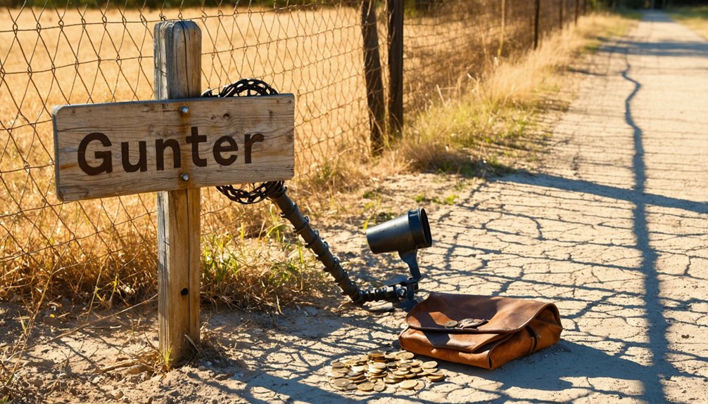 gunter metal detecting regulations