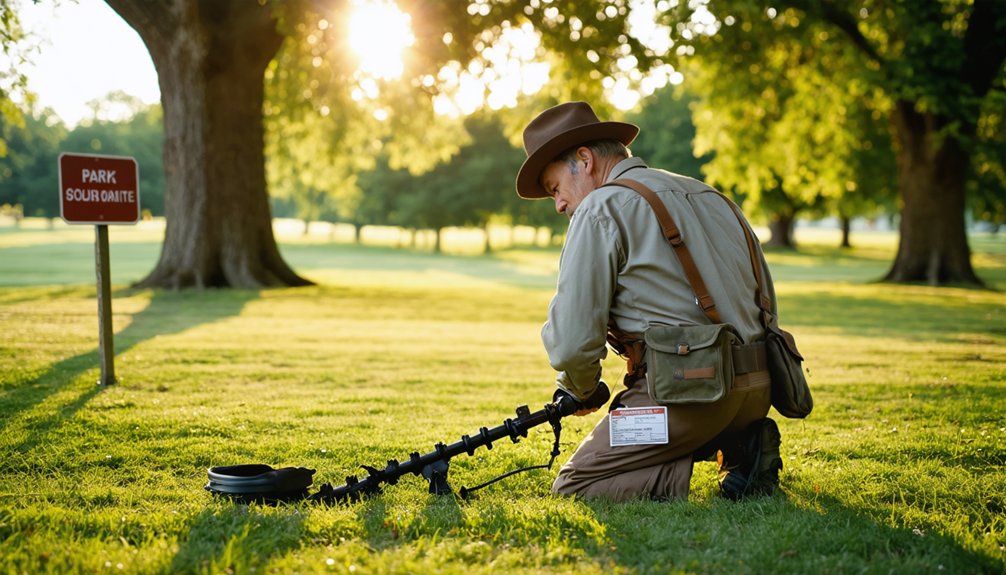 illinois detectorist permit rules